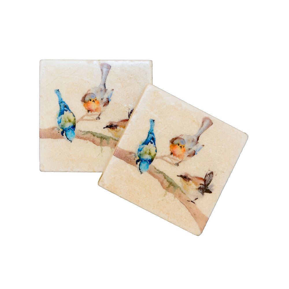 TD Kate of Kensington Coasters Garden Party (Pack of 2) in Garden Party
